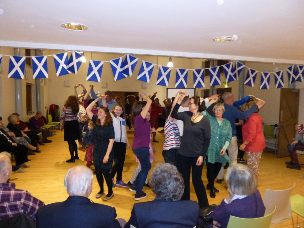 Burns Night Ceilidh St Andrew's Church, Chesterton